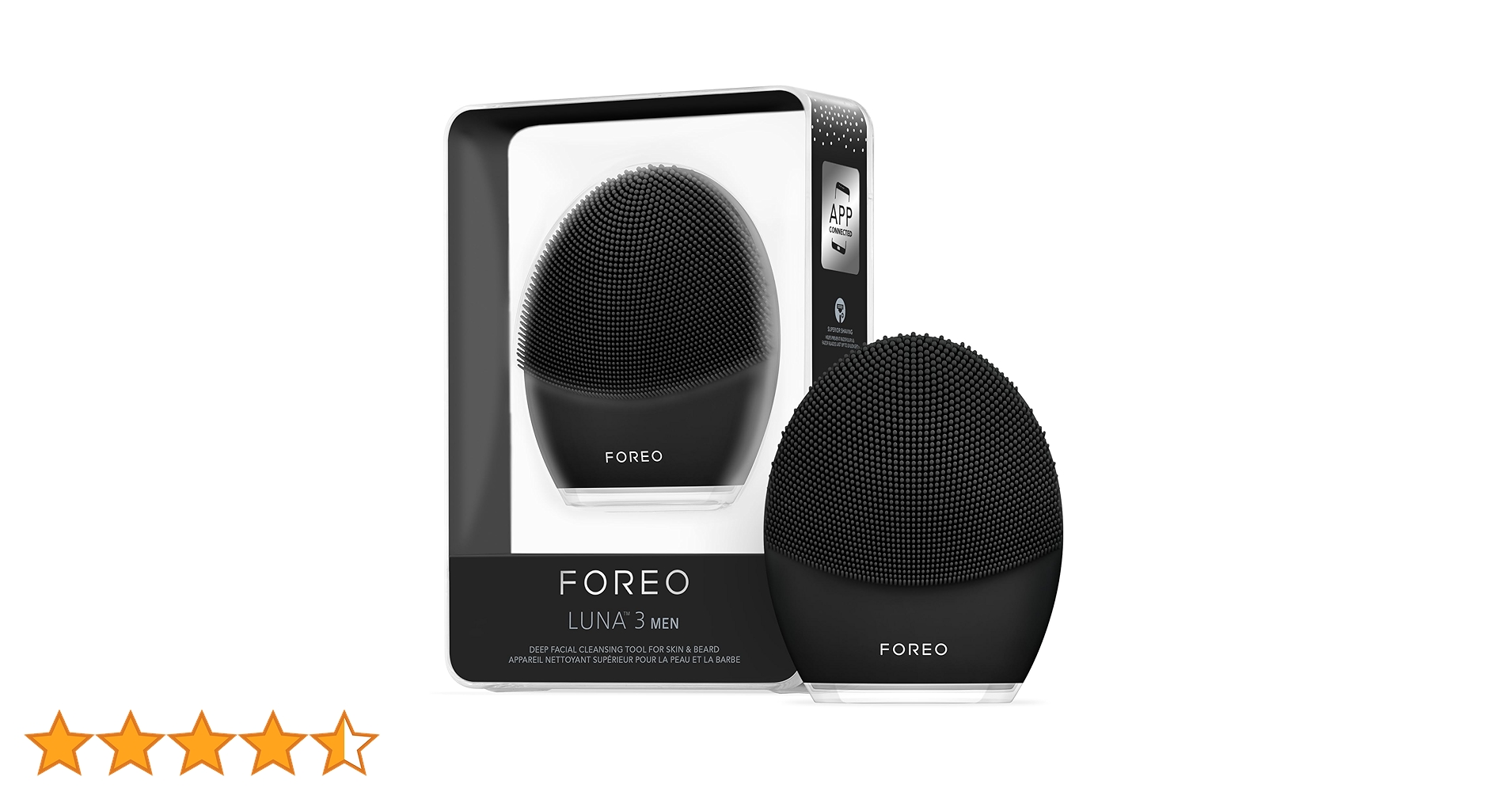 FOREO LUNA 3 MEN Silicone Facial Cleansing & Firming Massage Brush FOREO LUNA 3 MEN Silicone Facial Cleansing & Firming Massage Brush